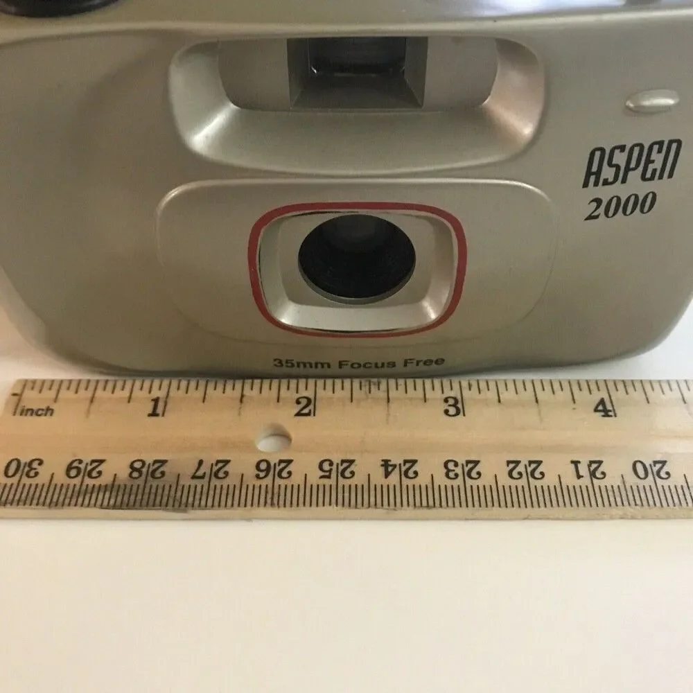 Vintage Aspen 2000 35mm Camera - UnTested Maybe for Display or Decor?